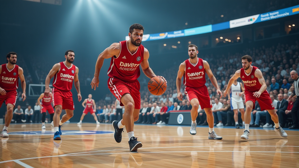 basketball riesen straucheln