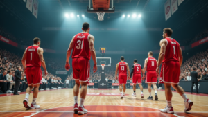 basketballer euroleague spiel