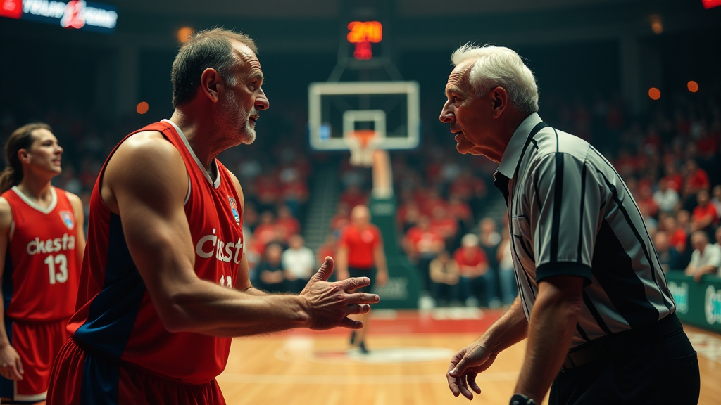 euro pleite basketballfeld