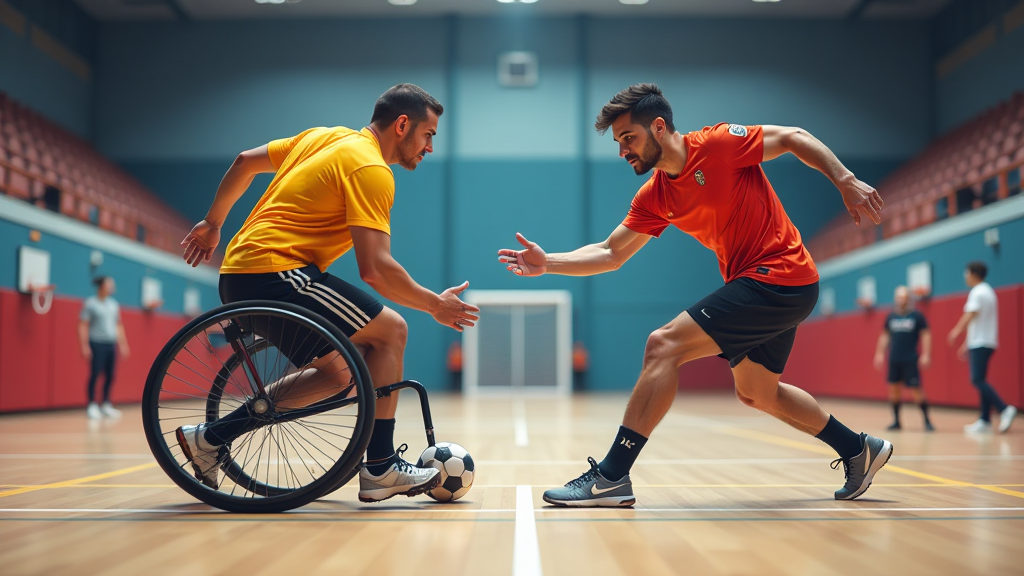 handball profi paralympics held