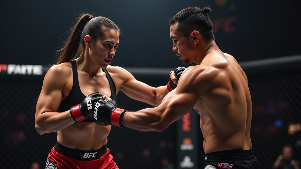 kampfk nstlerin ufc fighterin