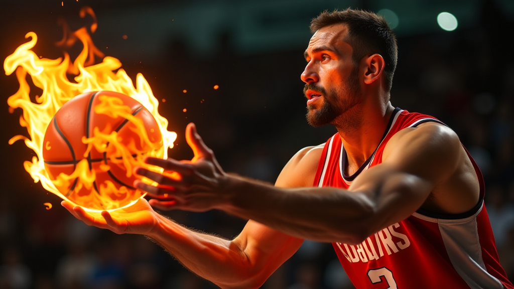 nba trainer feuer basketball