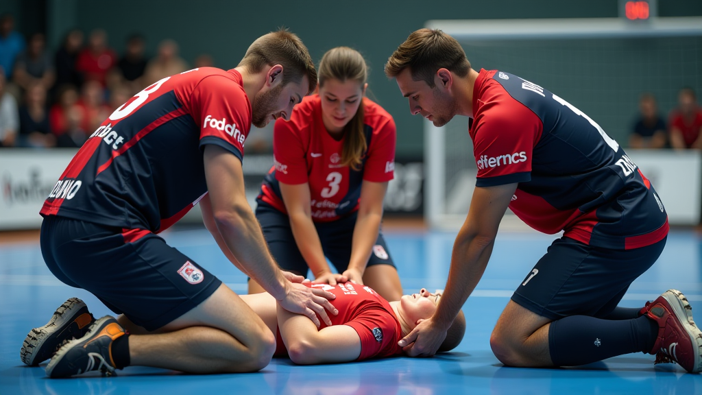 reanimationstraining handballprofis