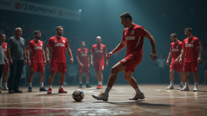 schockierender handball profi