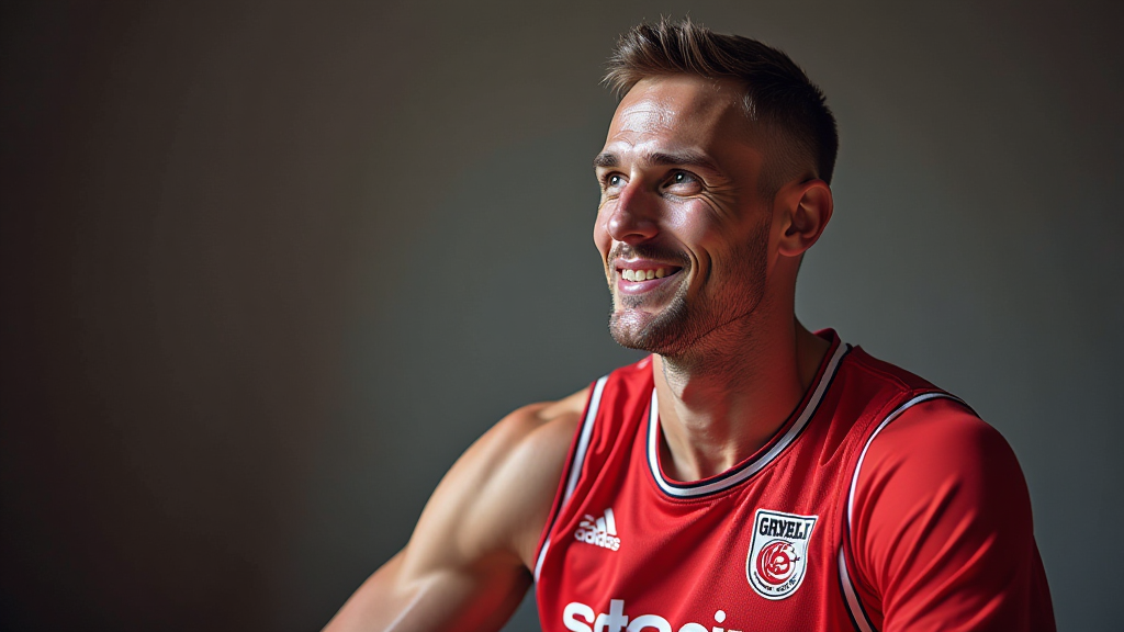 basketball star emotionalen