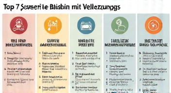 Das sind die Top 7 Schritte beim Umgang mit Verletzungen