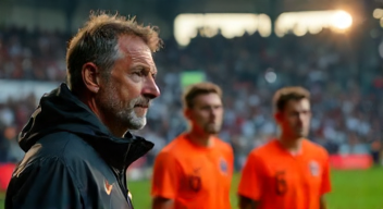 Staffan Olssen und der Druck auf die niederländische Mannschaft