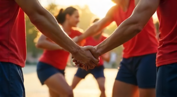 Soziale Aspekte des Sports: Teamgeist und Zusammenhalt (6/10)