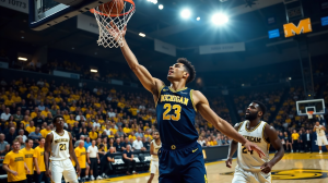 Basketball-Triumph: Malick Kordel, College-Meisterschaft, Michigan Wolverines