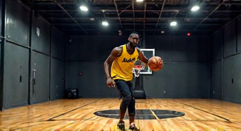 Die persönliche Vorbereitung des Show-Dunkers (9/10)